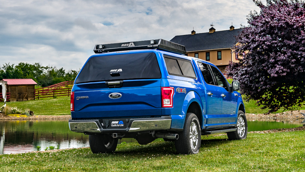 A.R.E. Evolve and Ascend Roof Basket with Ford F-150